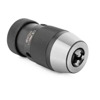 Mandril de aperto rápido capacidade ø 1,0 a 10,0mm com encaixe b12 - mar-1010m-b12 daigo
