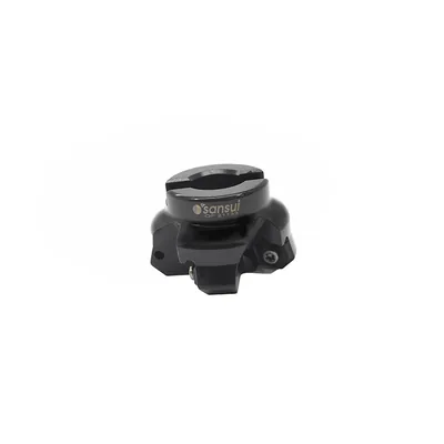Cabeçote ø 050mm com 04 cortes para inserto hngx 09 - guran