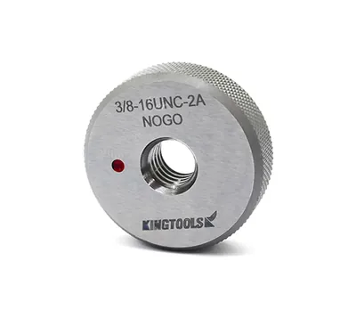 Anel calibrador de rosca não passa 2a unc 3/8 x 16 tpi - anp 3/8-16 king tools
