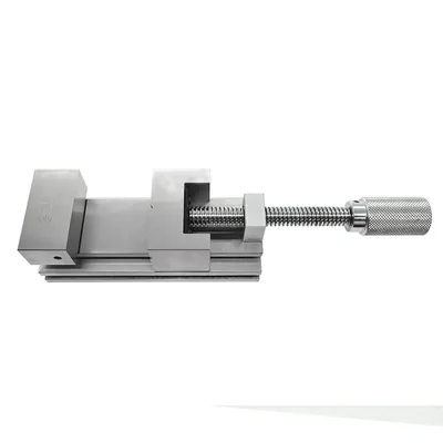 Morsa de precisão retificada abertura 0 a 100mm mordentes 073mm - mpm-100/073 gin