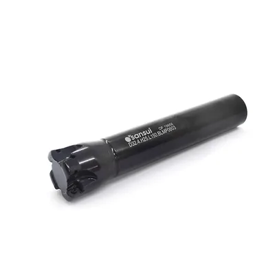 Fresa de topo ø 32 x 150mm 4 cortes haste ø 25,0mm para inserto blmp 0603 - guran