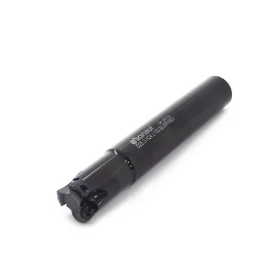 Fresa de topo ø 25 x 150mm 3 cortes haste ø 24,0mm para inserto blmp 0603 - guran