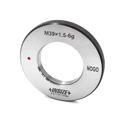 Anel calibrador de rosca não passa 6g m39,0 x 2,00 - 4129-39rn insize