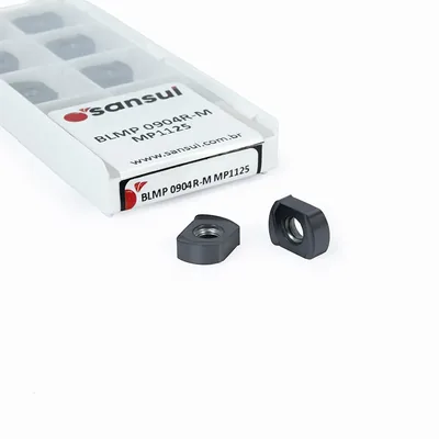 Inserto para fresamento blmp 0904 r-m mp1125 alto avanço - sansui