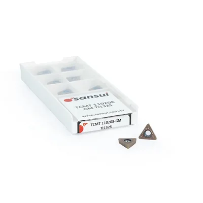Inserto para torneamento tcmt 110208 gm ti1325 - sansui