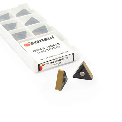 Inserto para torneamento tnmg 160408r-sv tp2525 - sansui