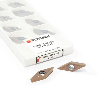 Inserto para torneamento vcmt 160404-gm ti1325 - sansui