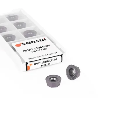 Inserto para fresamento rpmt 1204 moe-jm mp1125 - sansui