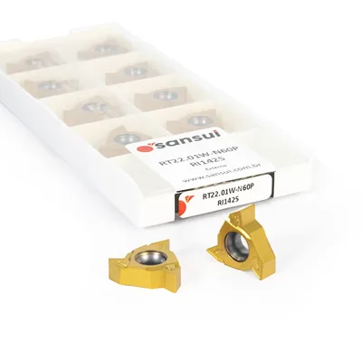 Inserto para rosca externa 60 graus - rt22.01w-n60p ri1425 - sansui