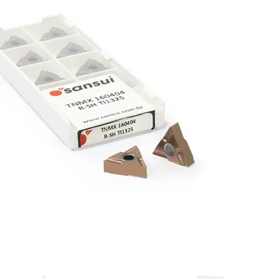 Inserto para torneamento tnmx 160404r-sh ti1325 - sansui