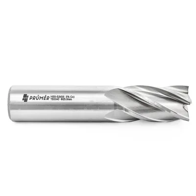 Fresa hss-e m35 reta 5 cortes ø 25,0 x 121,0 x 45,0mm h25 din844k - tb3040-250 prumer