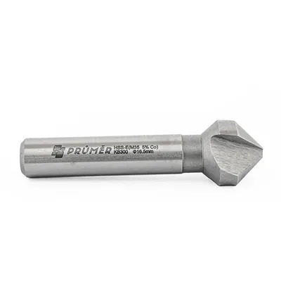 Escareador hss-e m35 3c ø 16,5 x 60,0mm din335c - kb300-165 prumer