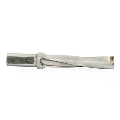 Broca tipo t-max ø 25,0mm h32 5xd inserto spmg 07 c/refrigeração interna - dt5d-250h32-sp07 sansui