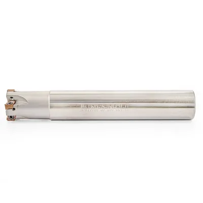 Fresa de topo ø 25 x 150mm 4 cortes haste ø 24,0mm para inserto ankt 0603 - sansui