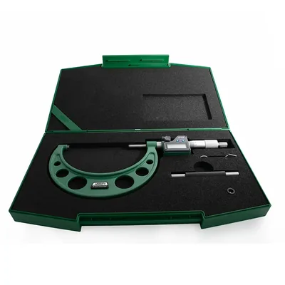 Micrômetro digital com 100 a 125 x 0,001mm milesimal proteção ip65 - 3101-125a insize