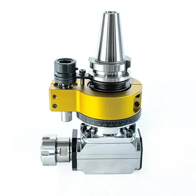 Cabeçote 90 graus de ângulo reto bt40 porta pinça er-32 para cnc - bt40-hf90-er32 daigo