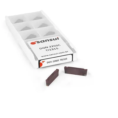 Inserto de corte e canal bedame dgn 2202 c ti1315 - sansui
