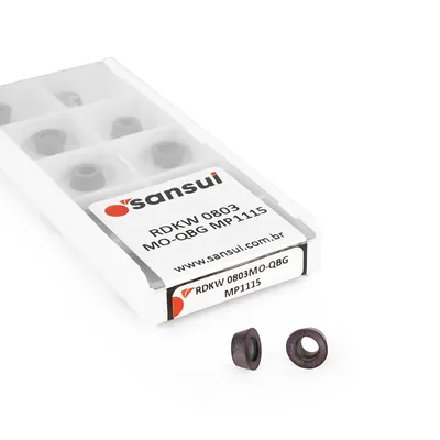 Inserto para fresamento rdkw 0803 mo-qbg mp1115 - sansui