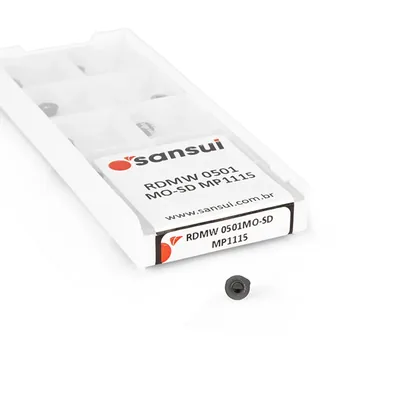Inserto para fresamento rdmw 0501 mo-sd mp1115 - sansui