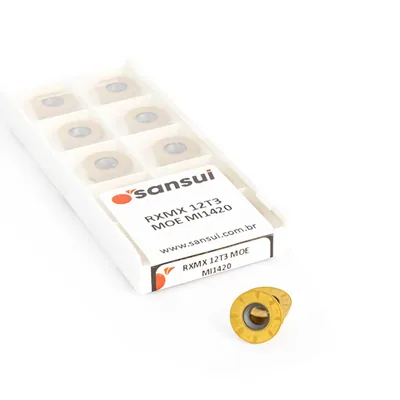 Inserto para fresamento rxmx 12t3 moe mi1420 - sansui