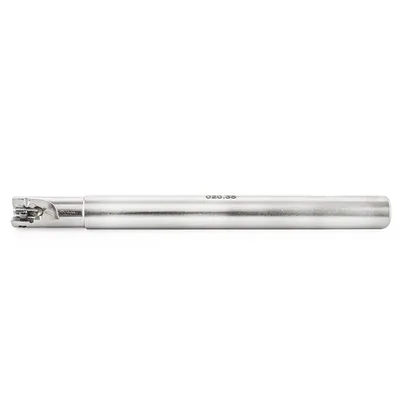 Fresa de topo ø 14 x 150mm 1 corte haste ø 14,0mm para inserto aplx e apkt 1003 - black tools