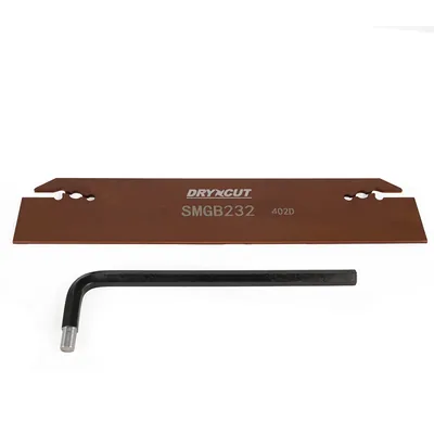 Lâmina porta bedame 32mm para inserto mgmn 2mm - mgeh-32-2 dry cut