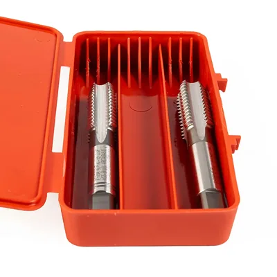 Jogo de macho manual hss 2b unc 9/16 x 12 tpi duas peças ii e iii din352 - e108 dormer