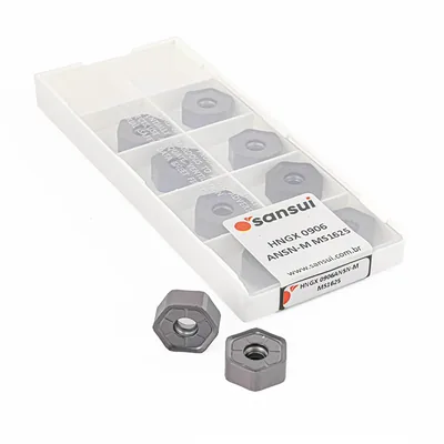 Inserto para fresamento hngx 0906 ansn-m ms1625 - sansui