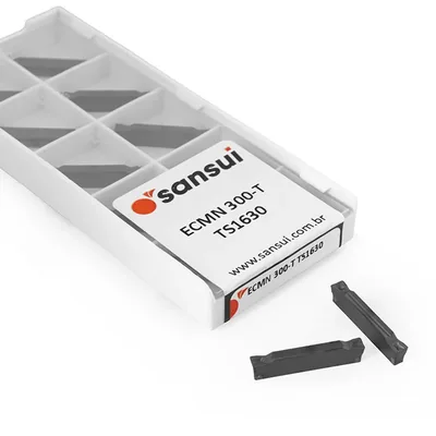 Inserto de corte e canal bedame ecmn 300-t ts1630 - sansui