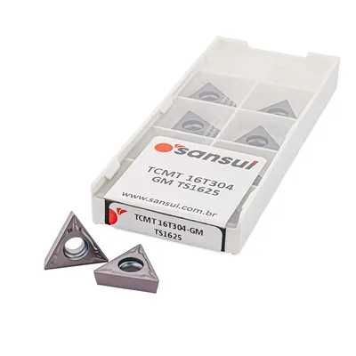 Inserto para torneamento tcmt 16t304 gm ts1625 - sansui