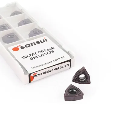 Inserto para furação wcmt 06t308 gm ds1625 - sansui