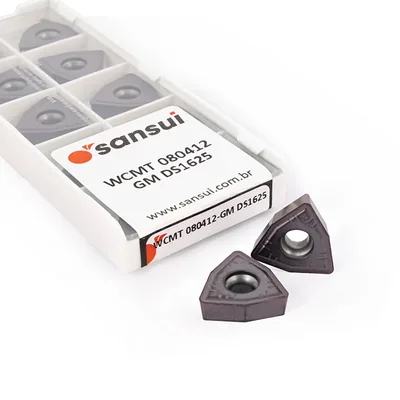 Inserto para furação wcmt 080412 gm ds1625 - sansui