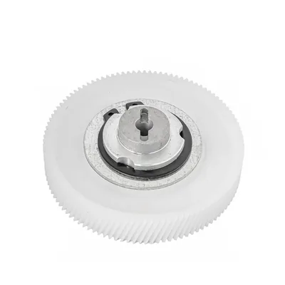 Engrenagem de nylon para avanço automático com cubo metálico e anel de retenção - egc-510s alsgs