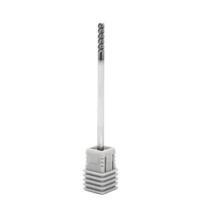 Fresa metal duro 70hrc reta 4 cortes ø 03,0 - 075 - 12,0mm h03 alcrsin - dry cut