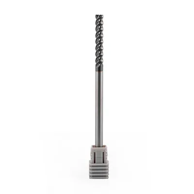 Fresa metal duro 70hrc reta 4 cortes ø 05,0 - 100 - 30,0mm h05 alcrsin - dry cut