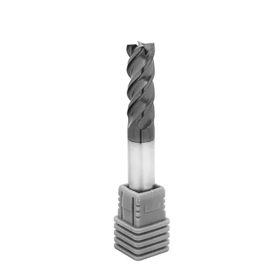Fresa metal duro 70hrc reta 4 cortes ø 08,0 - 060 - 20,0mm h08 alcrsin - dry cut