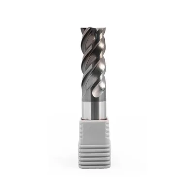 Fresa metal duro 70hrc reta 4 cortes ø 20,0 - 100 - 45,0mm h20 alcrsin - dry cut