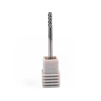 Fresa metal duro 70hrc toroidal 4 cortes ø 03,0 - r1,0 - 050 - 08,0mm h03 alcrsin - dry cut