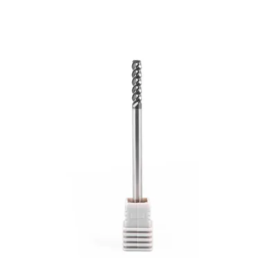 Fresa metal duro 70hrc toroidal 4 cortes ø 04,0 - r0,5 - 075 - 16,0mm h04 alcrsin - dry cut