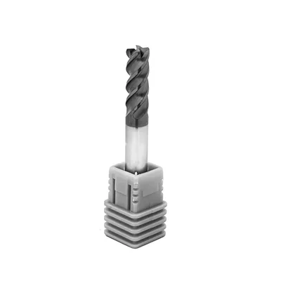 Fresa metal duro 70hrc toroidal 4 cortes ø 06,0 - r0,5 - 050 - 15,0mm h06 alcrsin - dry cut