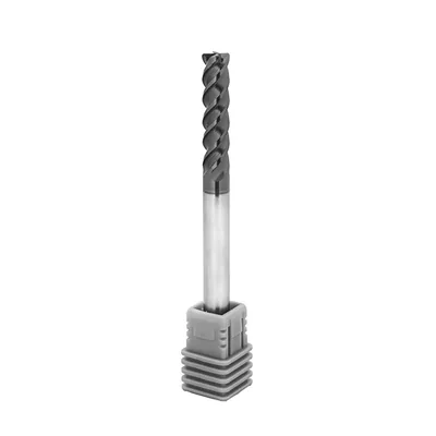 Fresa metal duro 70hrc toroidal 4 cortes ø 06,0 - r0,5 - 075 - 24,0mm h06 alcrsin - dry cut