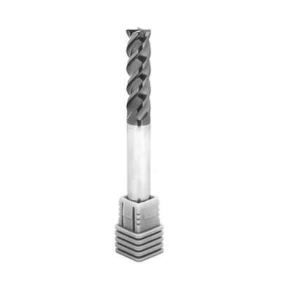 Fresa metal duro 70hrc toroidal 4 cortes ø 08,0 - r0,5 - 075 - 25,0mm h08 alcrsin - dry cut