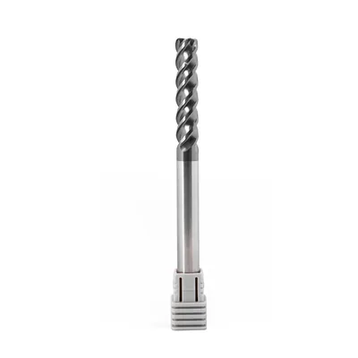 Fresa metal duro 70hrc toroidal 4 cortes ø 08,0 - r1,0 - 100 - 35,0mm h08 alcrsin - dry cut
