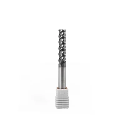 Fresa metal duro 70hrc toroidal 4 cortes ø 10,0 - r1,0 - 100 - 40,0mm h10 alcrsin - dry cut