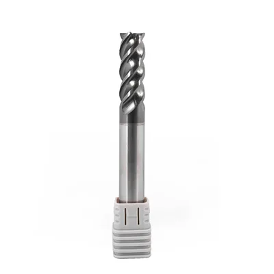 Fresa metal duro 70hrc toroidal 4 cortes ø 12,0 - r0,5 - 100 - 45,0mm h12 alcrsin - dry cut