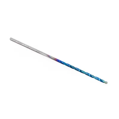 Broca de metal duro 55hrc ø 01,1 x 040,0 x 20,0mm haste ø 01,1mm naco blue - scd-011b dry cut