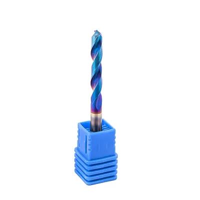 Broca de metal duro 55hrc ø 04,2 x 050,0 x 25,0mm haste ø 04,2mm naco blue - scd-042b dry cut