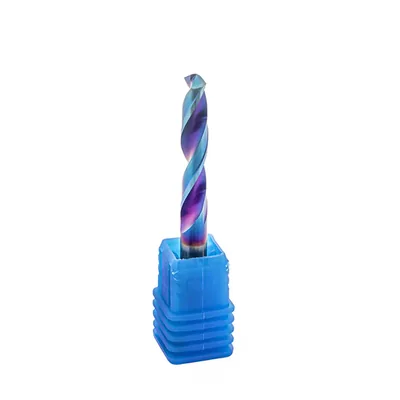 Broca de metal duro 55hrc ø 04,8 x 050,0 x 25,0mm haste ø 04,8mm naco blue - scd-048b dry cut