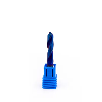 Broca de metal duro 55hrc ø 05,9 x 050,0 x 25,0mm haste ø 05,9mm naco blue - scd-059b dry cut