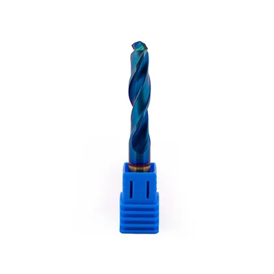Broca de metal duro 55hrc ø 06,9 x 060,0 x 30,0mm haste ø 06,9mm naco blue - scd-069b dry cut